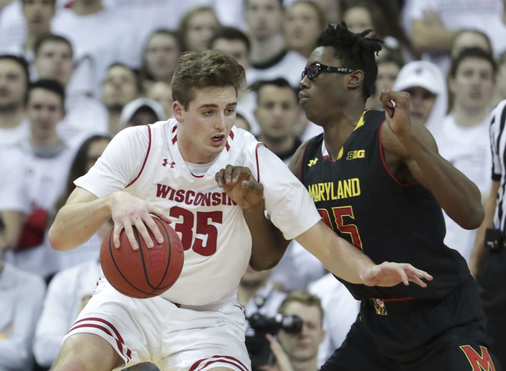 No. 24 Badgers 69, No. 21 Terrapins 61